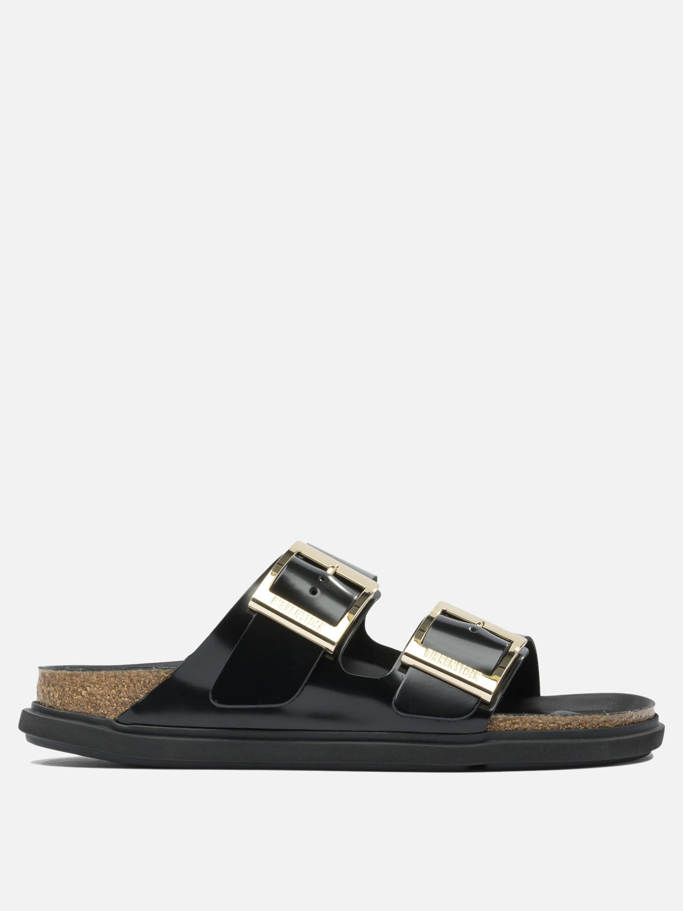 Sandali bassi 100% leather - 100% EVA  Nero - Birkenstock Donna | PDP | VIETTI Online Store | thumbnail