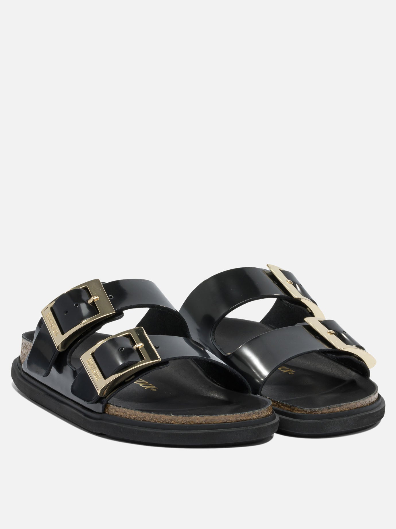 Sandali bassi 100% leather - 100% EVA  Nero - Birkenstock Donna | PDP | VIETTI Online Store | thumbnail_2