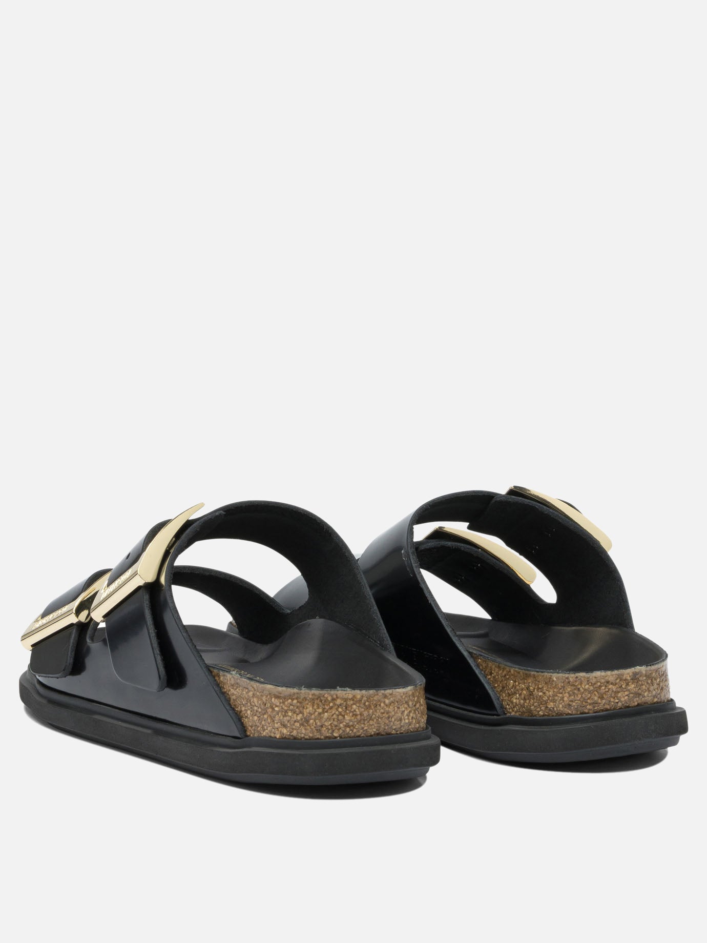 Sandali bassi 100% leather - 100% EVA  Nero - Birkenstock Donna | PDP | VIETTI Online Store | thumbnail_4