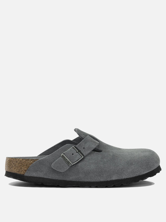 Slides 100% leather  Grigio - Birkenstock Donna | PLP | VIETTI Online Store 

