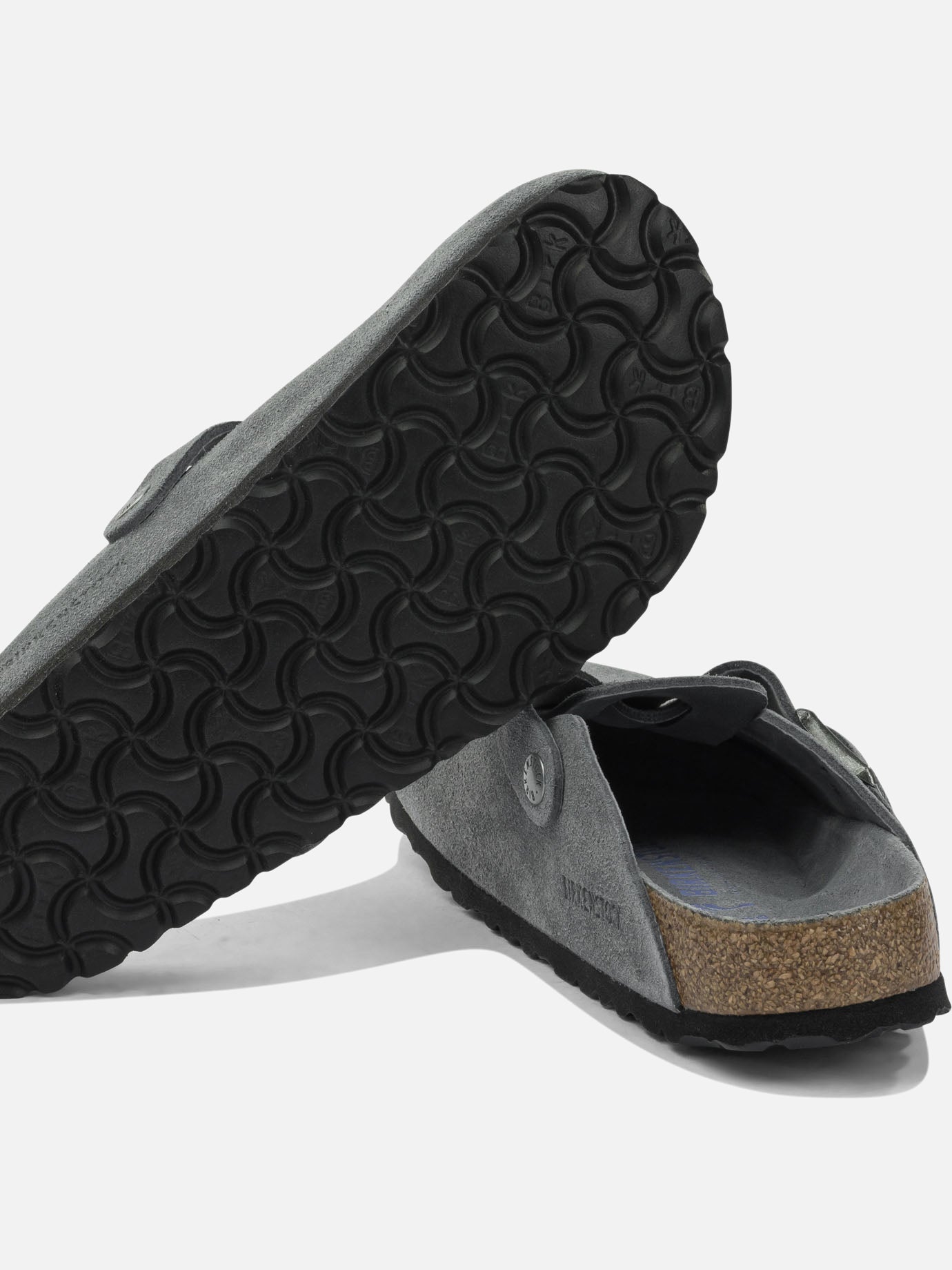 Slides 100% leather  Grigio - Birkenstock Donna | PDP | VIETTI Online Store | thumbnail_5