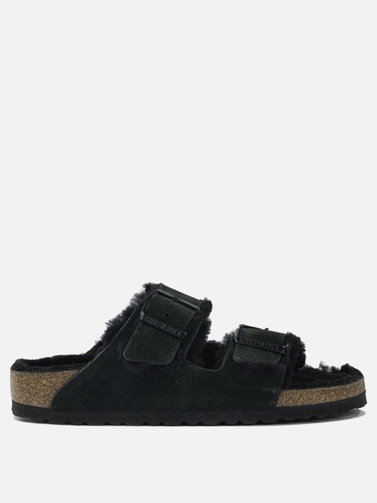Sandali bassi 100% leather  Nero - Birkenstock Donna | PLP | VIETTI Online Store 
