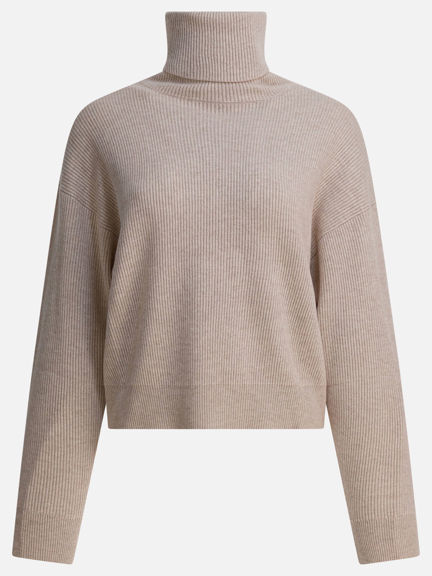 Maglioni dolcevita Solid colour  Beige - Brunello Cucinelli Donna | PDP | VIETTI Online Store | Zoom-Modal
