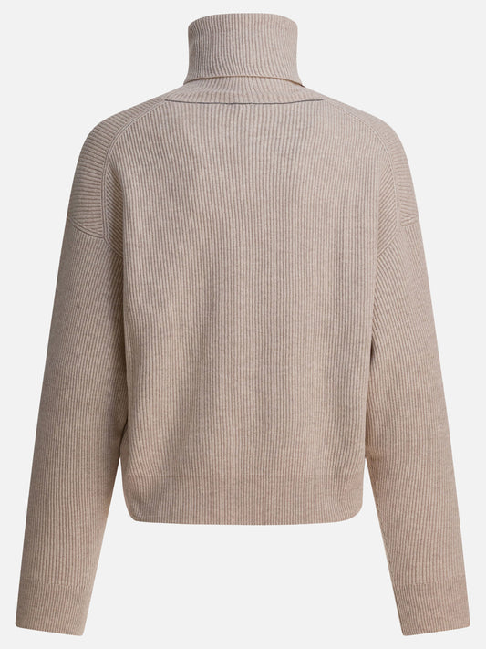 Maglioni dolcevita Solid colour  Beige - Brunello Cucinelli Donna | PDP | VIETTI Online Store | 2
