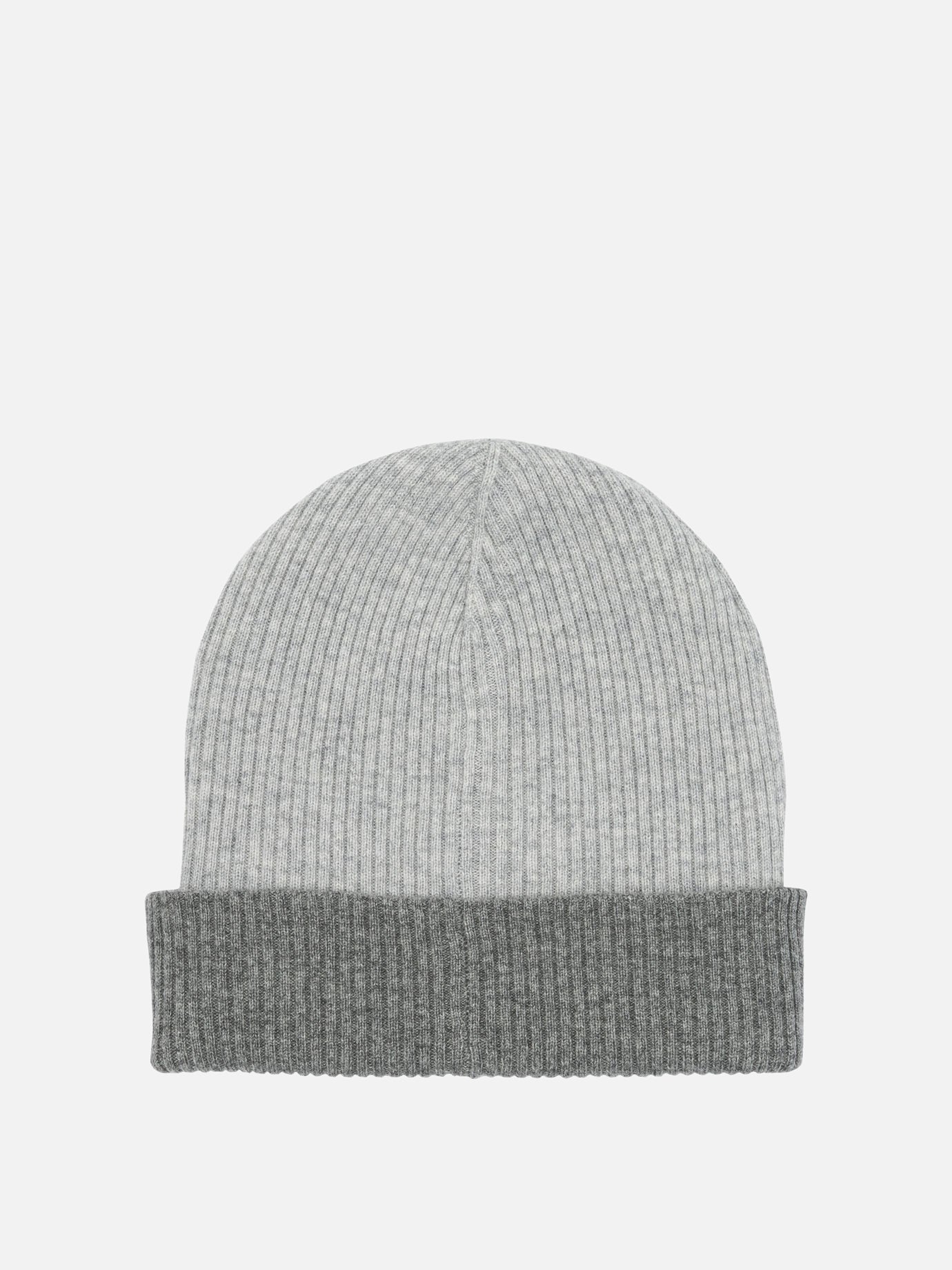 Beanies 100% cashmere  Grey - Brunello Cucinelli Men | PDP | VIETTI Online Store | Zoom-Modal
