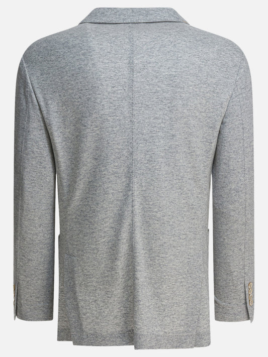 Blazers Solid colour  Grey - Brunello Cucinelli Men | PLP | VIETTI Online Store | 2
