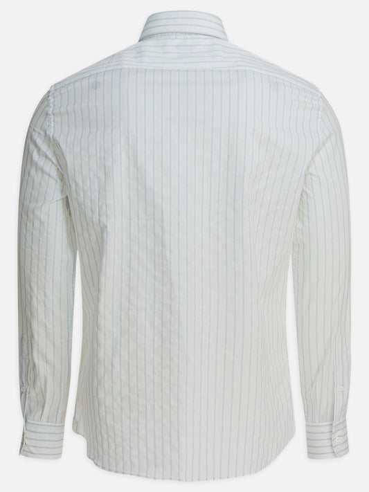Casual shirts Striped  White - Brunello Cucinelli Men | PLP | VIETTI Online Store | 2
