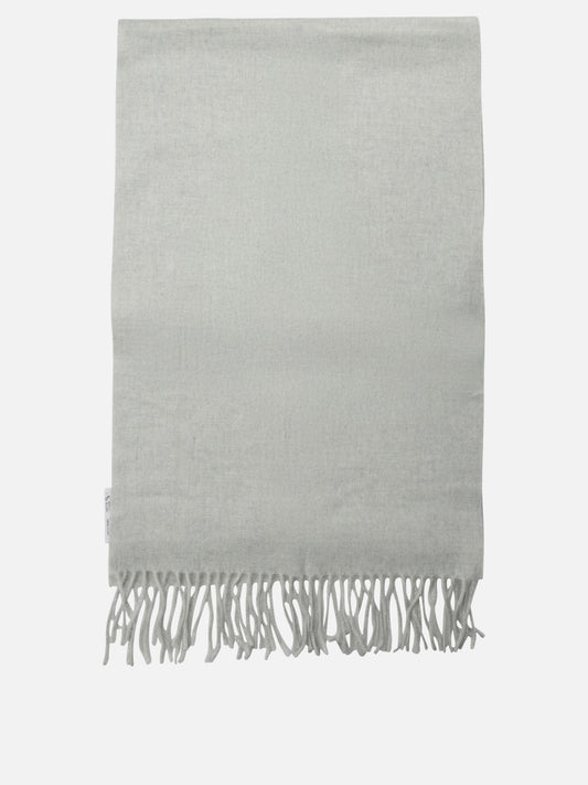 Fringed scarves 100% cashemere  Grey - Brunello Cucinelli Women | PLP | VIETTI Online Store 
