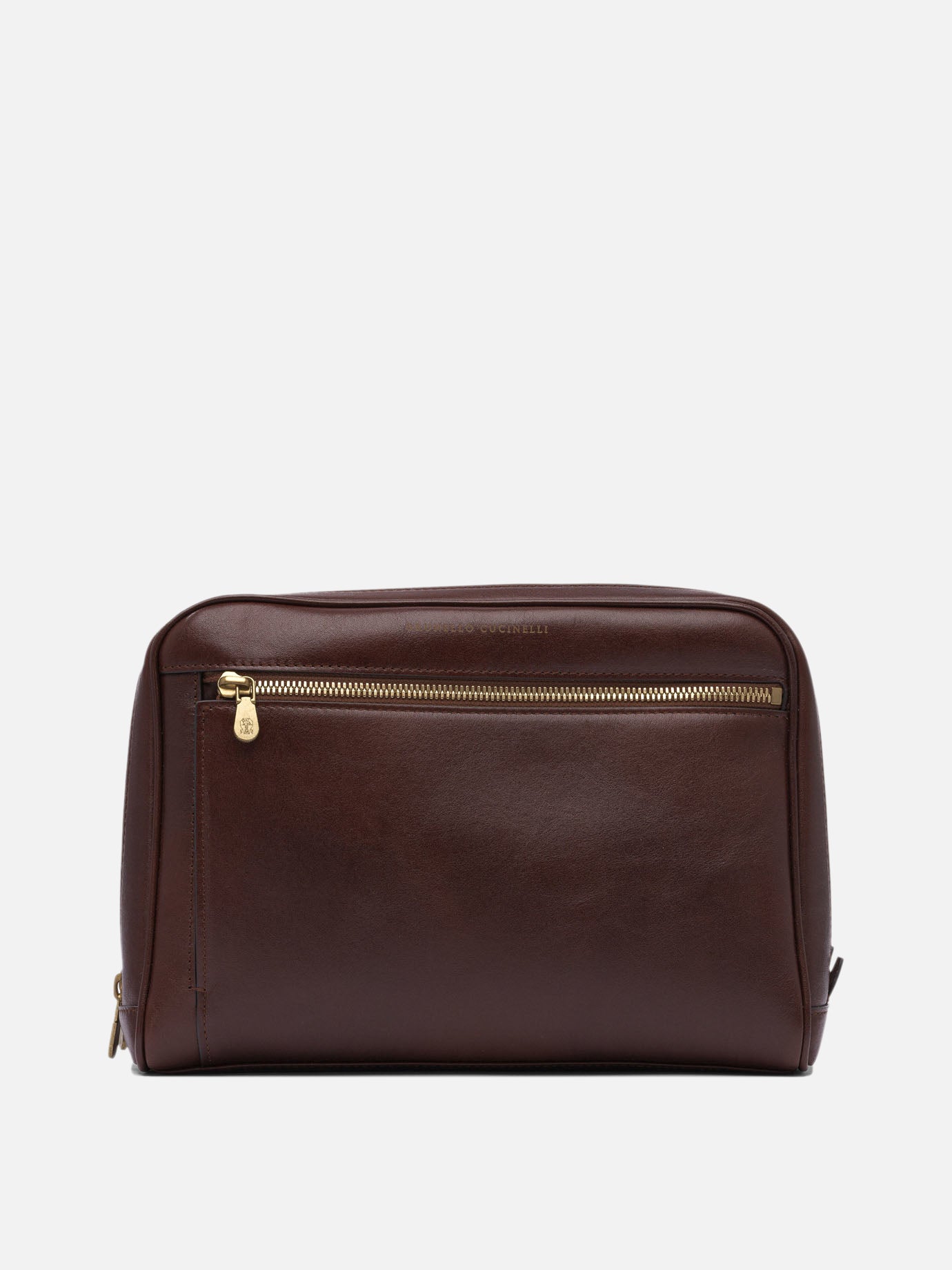 100% leather 100% leather  Brown - Brunello Cucinelli Men | PDP | VIETTI Online Store | thumbnail