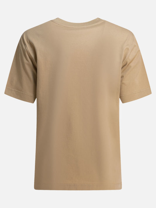 Burberry T-shirt with Knight Stamp 12539255_S Beige 2