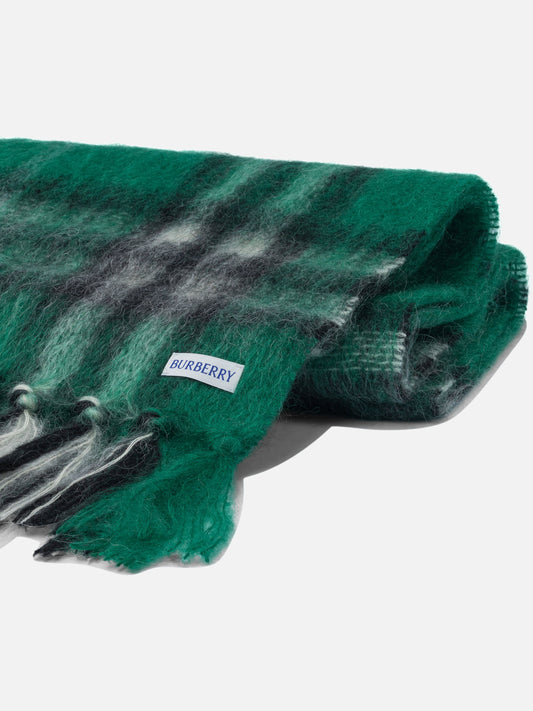 Fringed scarves 100% cashmere  Green - Burberry Men | PLP | VIETTI Online Store | 2
