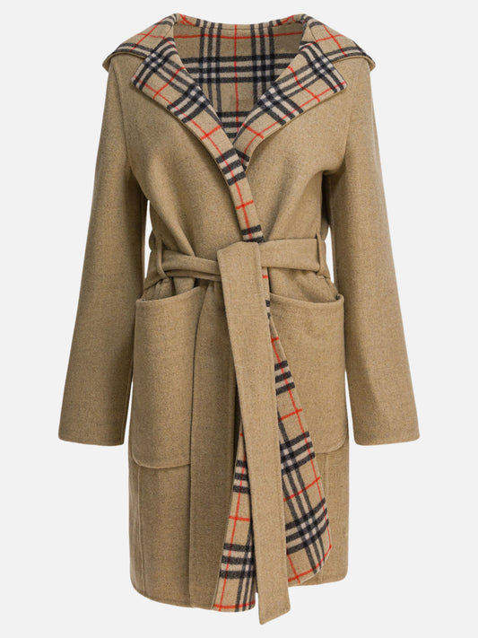 Cappotti lunghi Check  Beige - Burberry Donna | VIETTI Online Store 
