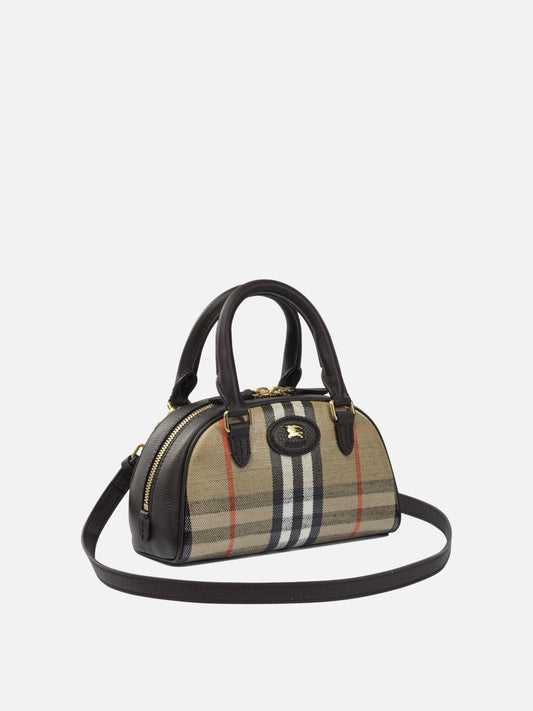 Mini bags 69% cotton 21% viscose 10% linen  Beige - Burberry Women | PLP | VIETTI Online Store | 2
