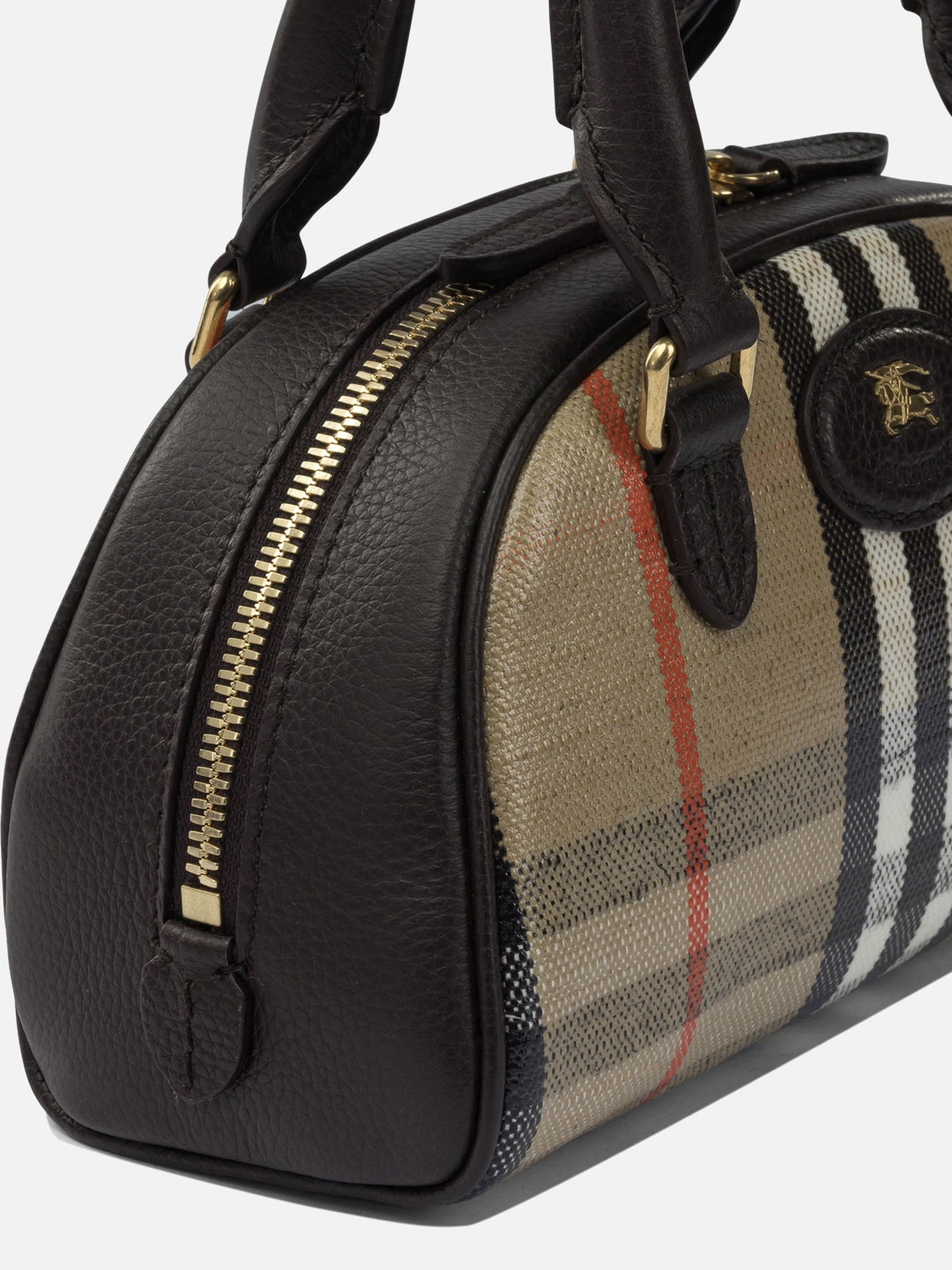 Mini bags 69% cotton 21% viscose 10% linen  Beige - Burberry Women | PDP | VIETTI Online Store | thumbnail_4