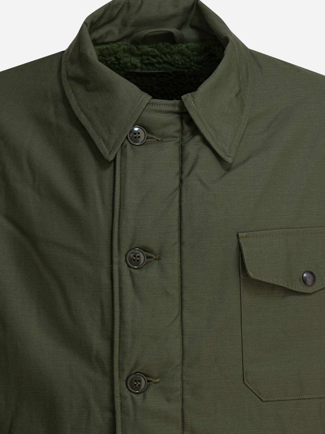 Parkas Solid colour  Green - Buzz Rickson's Men | PDP | VIETTI Online Store | Zoom-Modal_3
