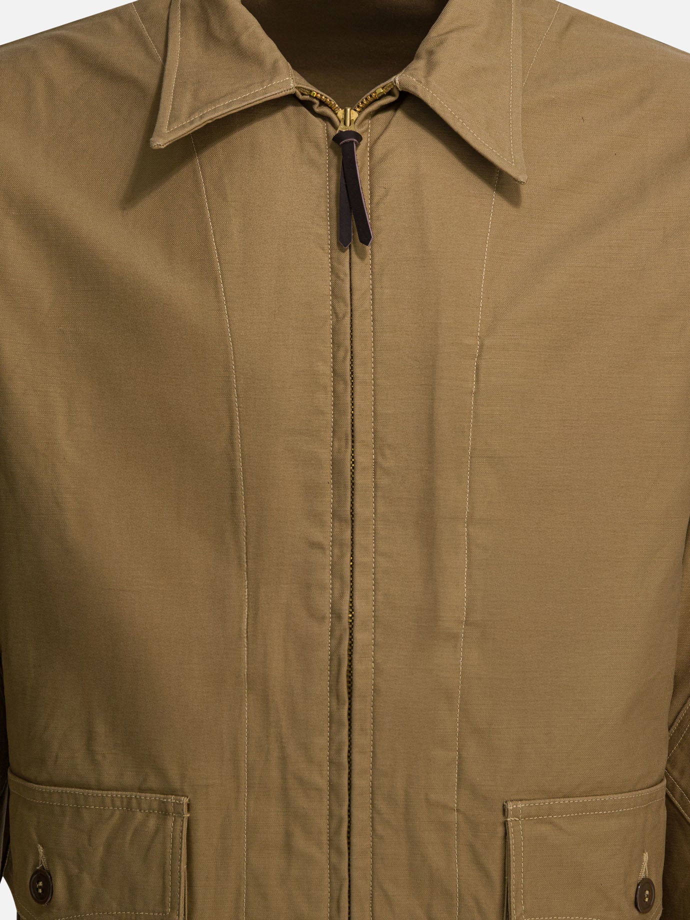 Giacche leggere & Trapuntate Solid colour  Verde - Buzz Rickson's Uomo | PDP | VIETTI Online Store | thumbnail_3