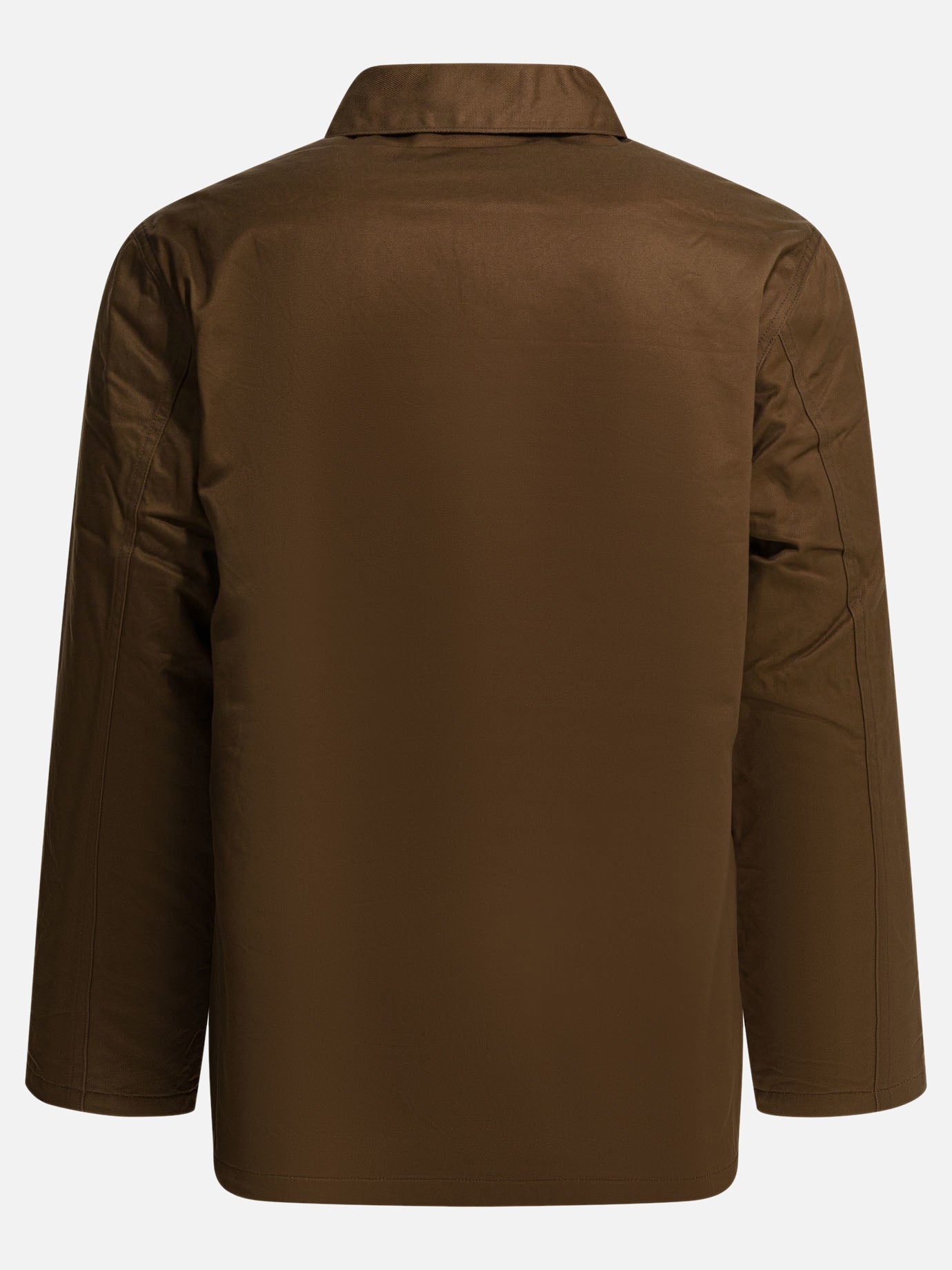 Giacche overshirt Solid colour  Marrone - Buzz Rickson's Uomo | PDP | VIETTI Online Store | Zoom-Modal_2
