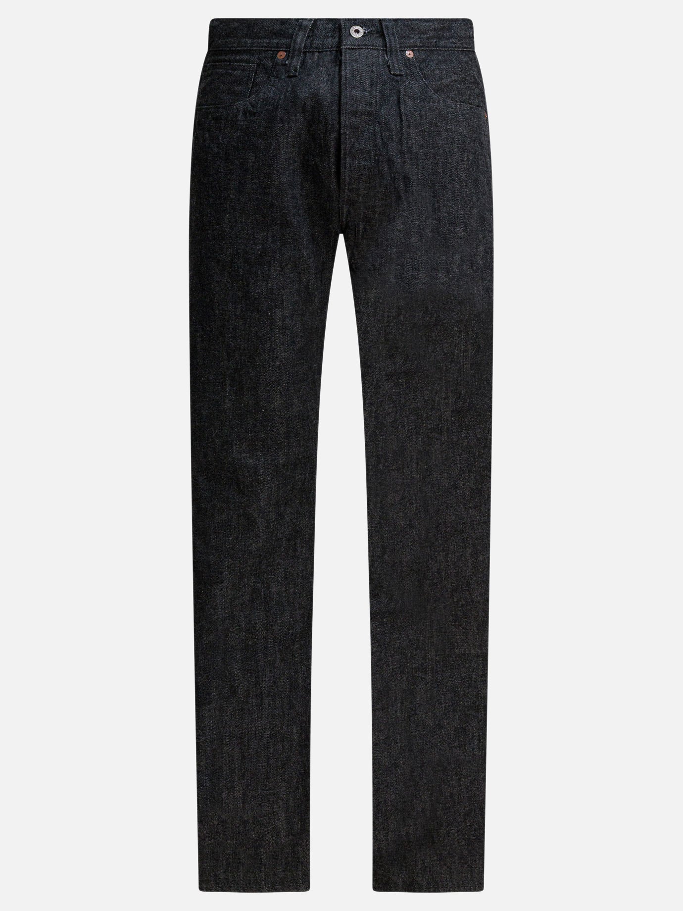 Jeans a gamba dritta Solid colour  Nero - Buzz Rickson's Uomo | PDP | VIETTI Online Store | Zoom-Modal
