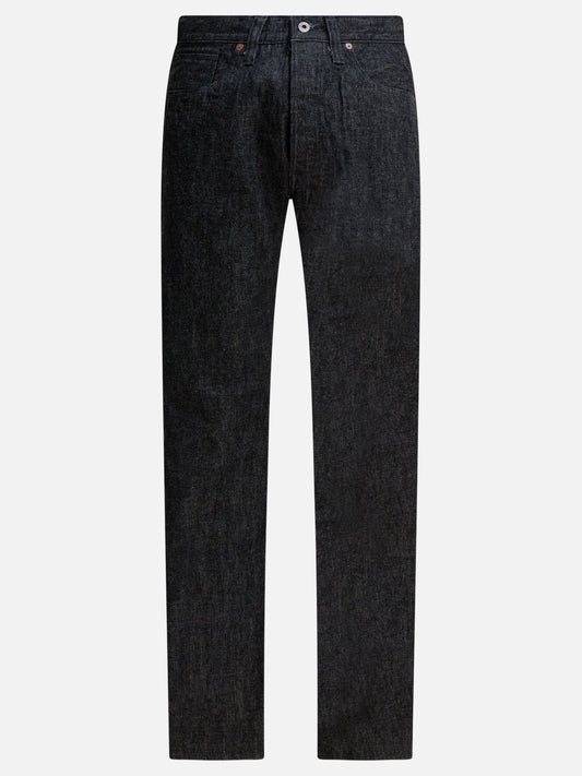 Straight-leg jeans Solid colour  Black - Buzz Rickson's Men | PDP | VIETTI Online Store 
