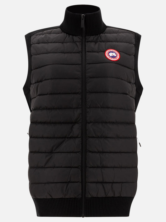 Vest jackets Logo  Black - Canada Goose Men | PLP | VIETTI Online Store 
