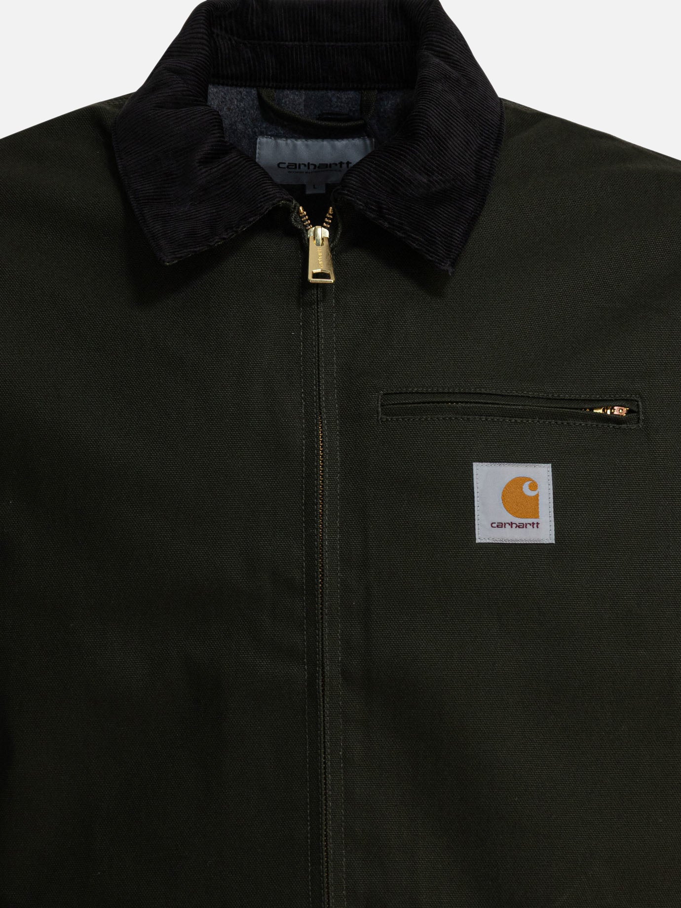 Giacche overshirt Logo  Verde - Carhartt WIP Uomo | PDP | VIETTI Online Store | thumbnail_3