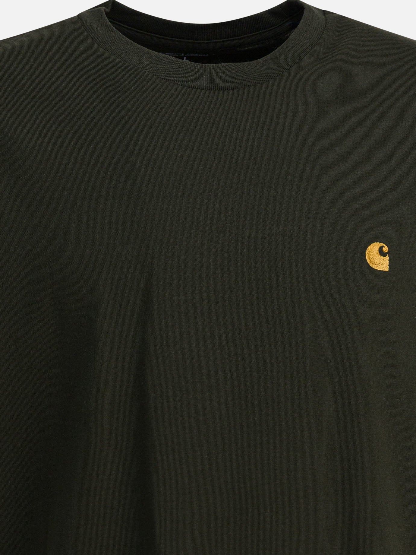 T-shirt girocollo Logo  Verde - Carhartt WIP Uomo | PDP | VIETTI Online Store | thumbnail_3