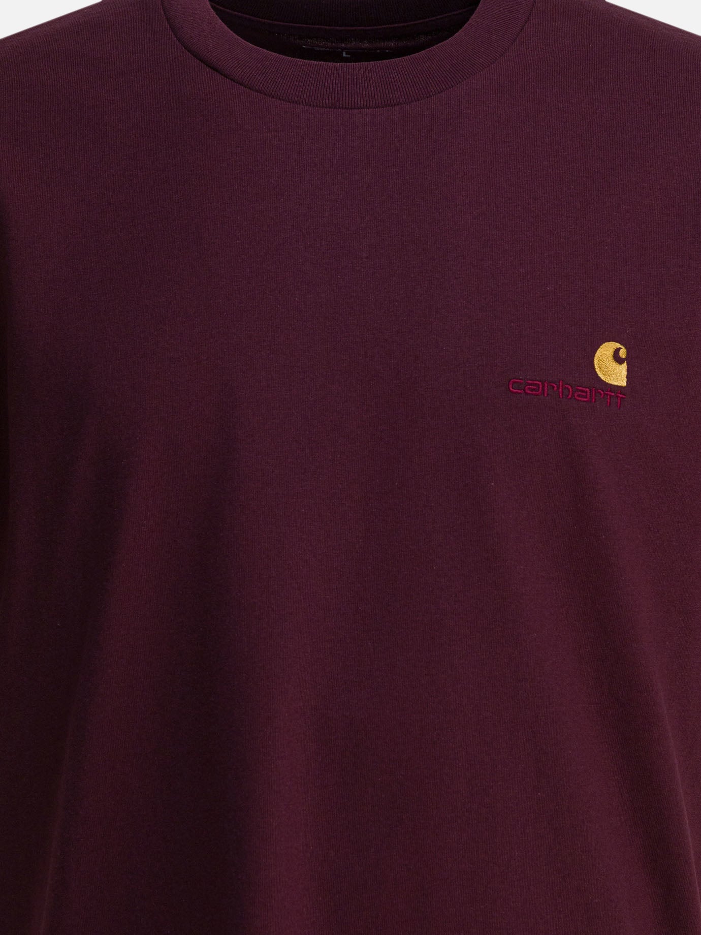 Crewneck t-shirts Logo  Bordeaux - Carhartt WIP Men | PDP | VIETTI Online Store | thumbnail_3