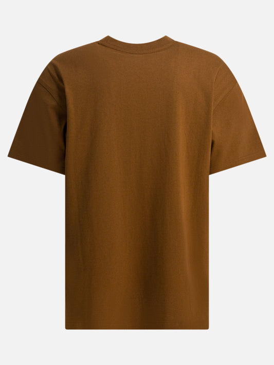 T-shirt girocollo Logo  Marrone - Carhartt WIP Uomo | PLP | VIETTI Online Store | 2
