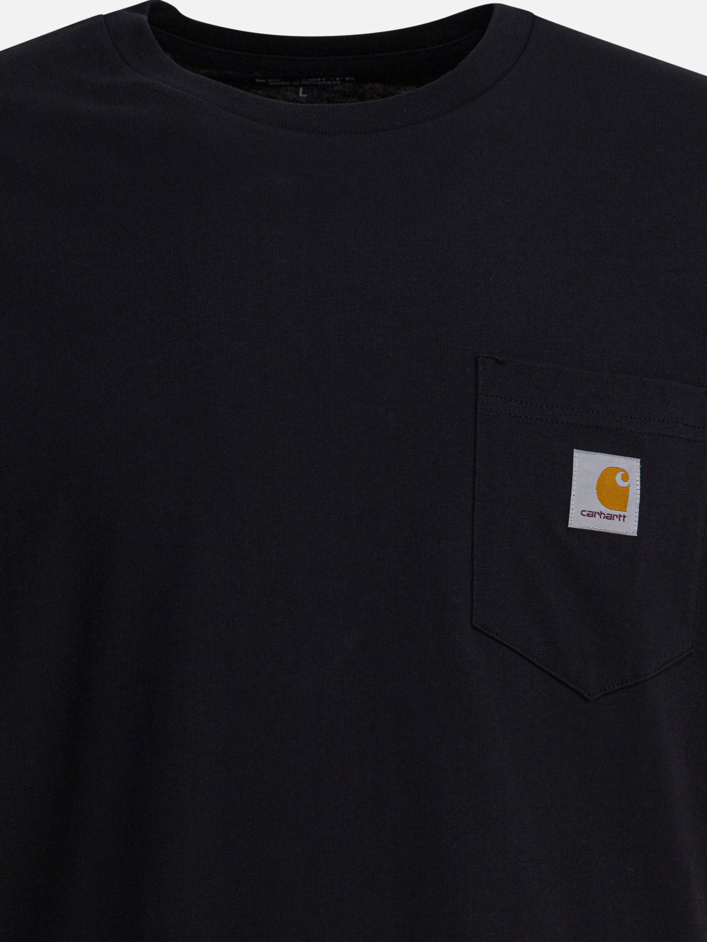 T-shirt girocollo Logo  Nero - Carhartt WIP Uomo | PDP | VIETTI Online Store | thumbnail_3