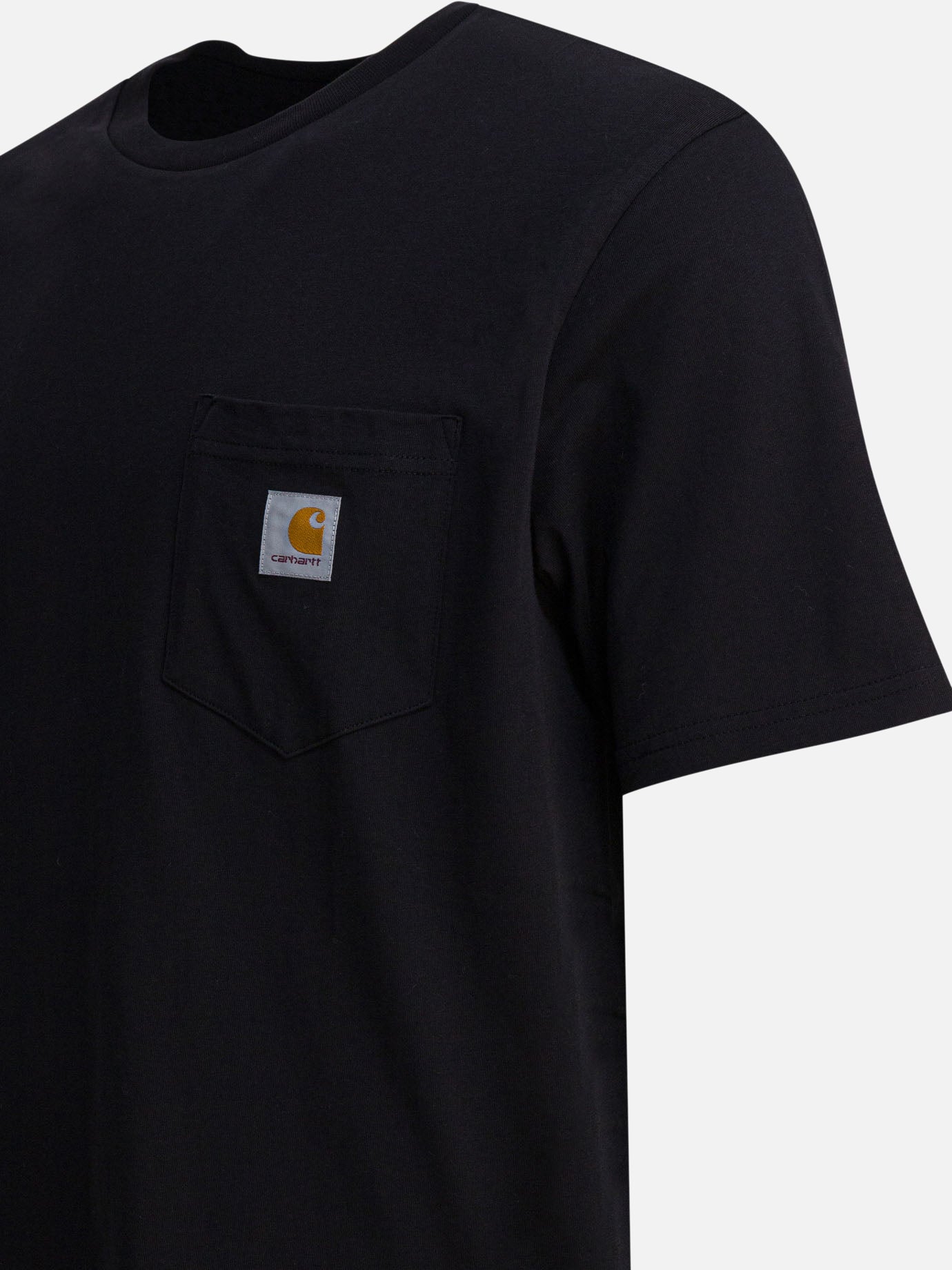 T-shirt girocollo Logo  Nero - Carhartt WIP Uomo | PDP | VIETTI Online Store | Zoom-Modal_4
