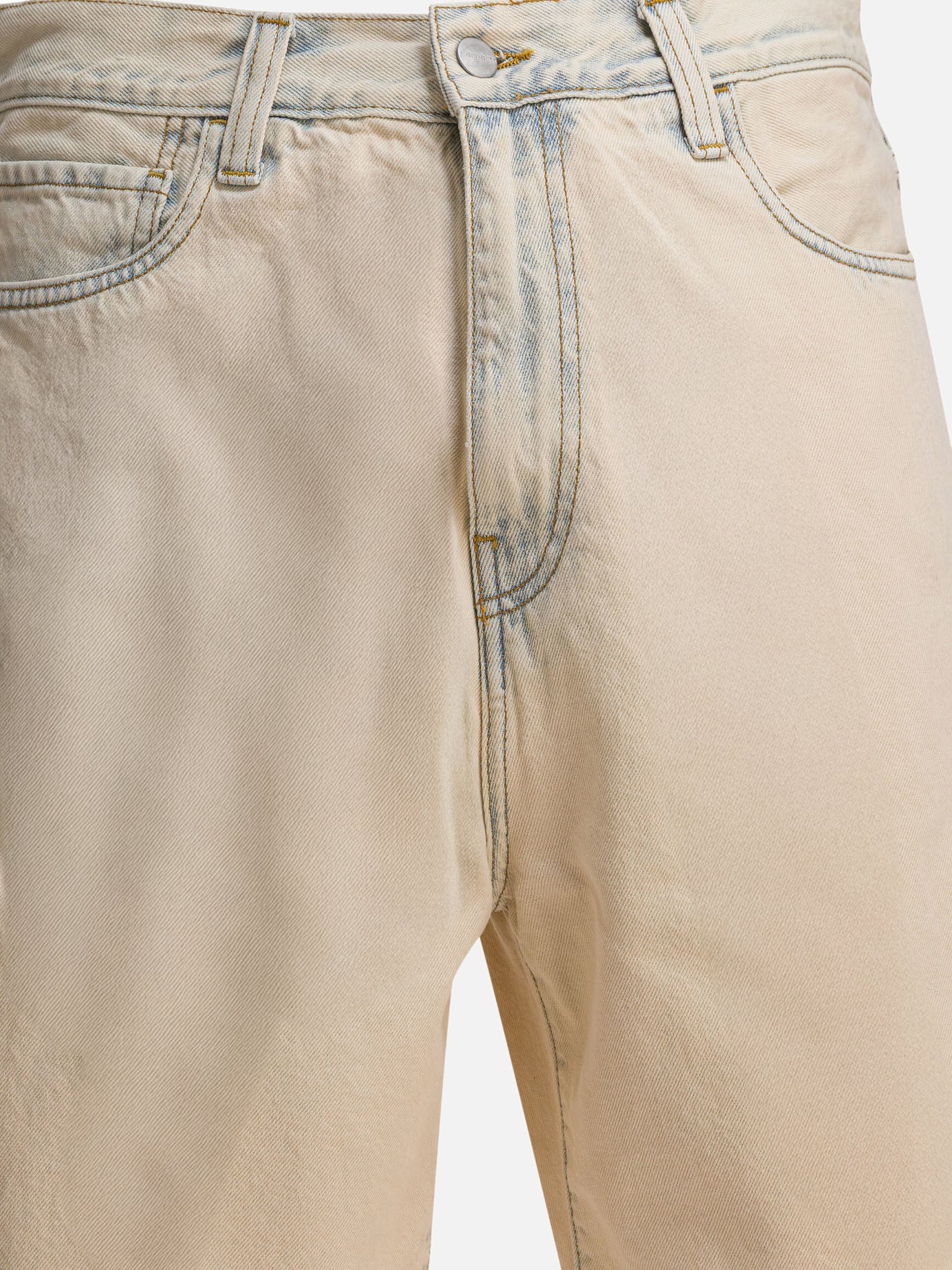 Five pockets shorts Denim  Beige - Carhartt WIP Men | PDP | VIETTI Online Store | thumbnail_3