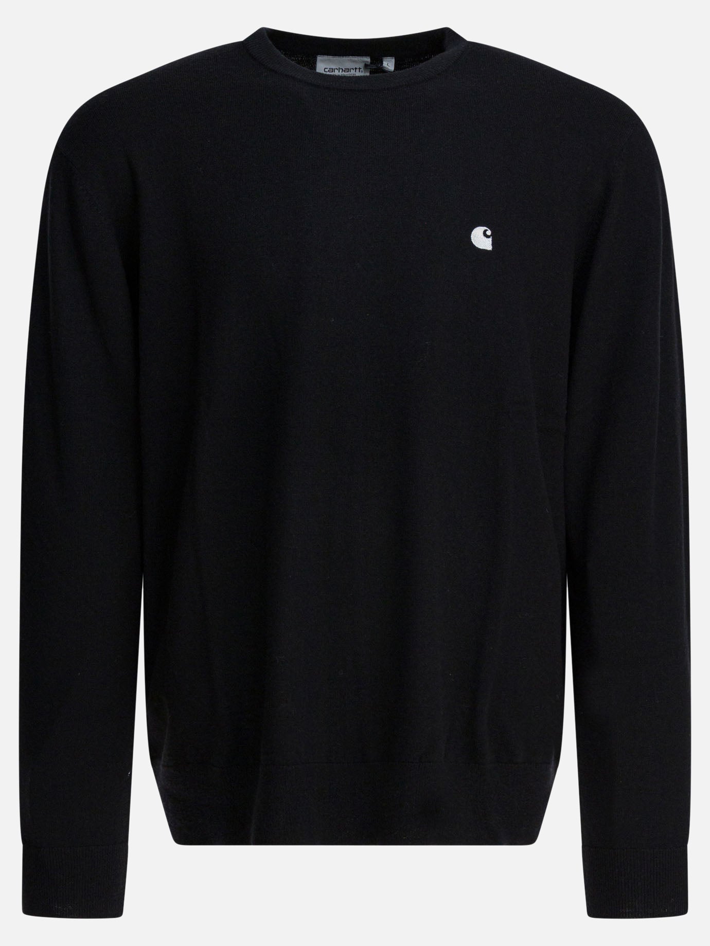 Crewneck sweaters Logo  Black - Carhartt WIP Men | PDP | VIETTI Online Store | Zoom-Modal
