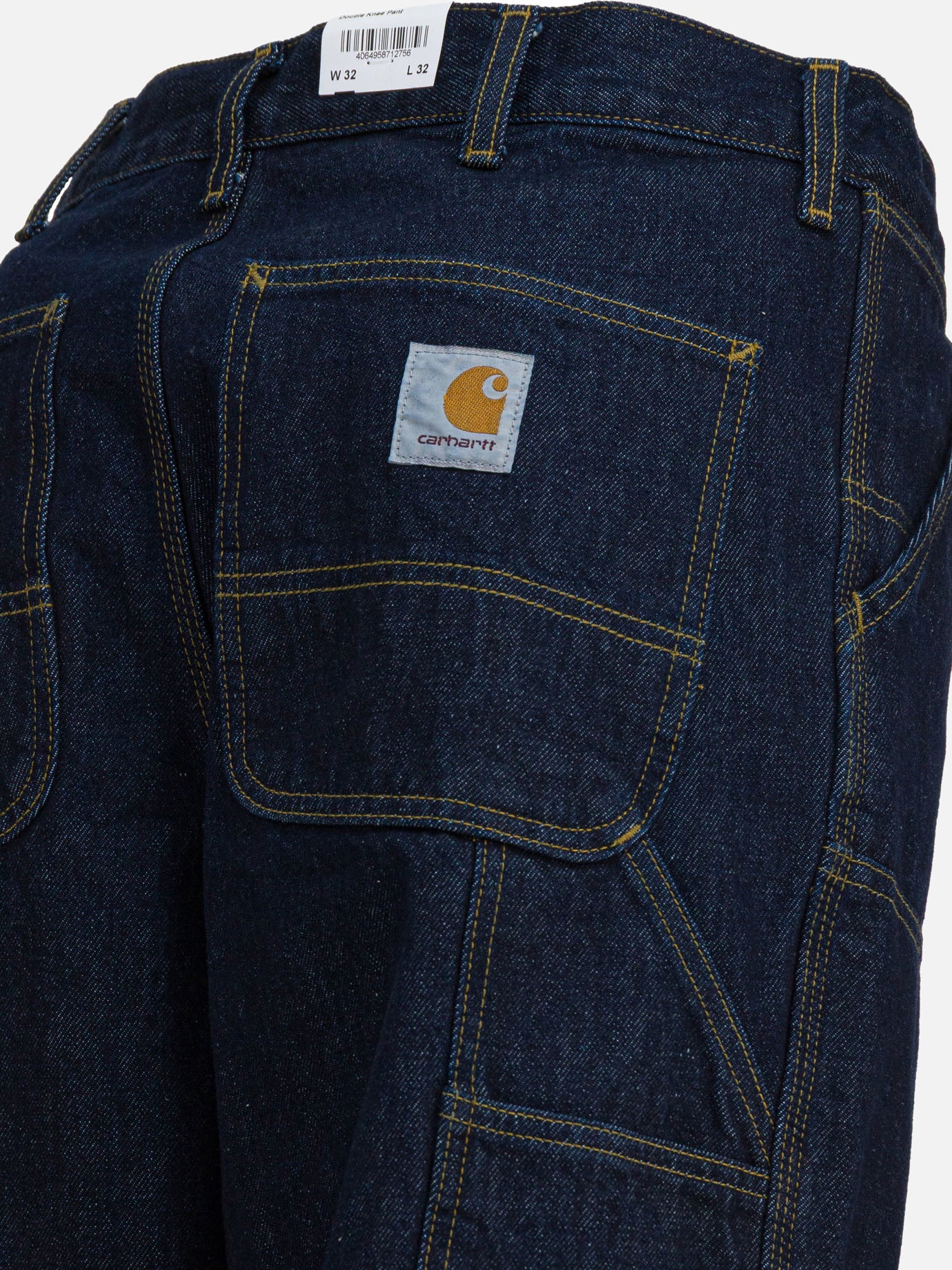 Work pants Solid colour  Blue - Carhartt WIP Men | PDP | VIETTI Online Store | thumbnail_4