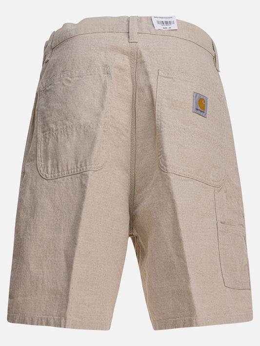 Utility shorts Solid colour  Beige - Carhartt WIP Men | PLP | VIETTI Online Store | 2
