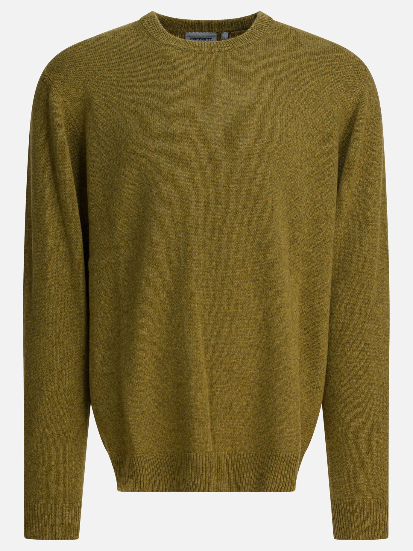 Crewneck sweaters Logo  Green - Carhartt WIP Men | PDP | VIETTI Online Store | Zoom-Modal
