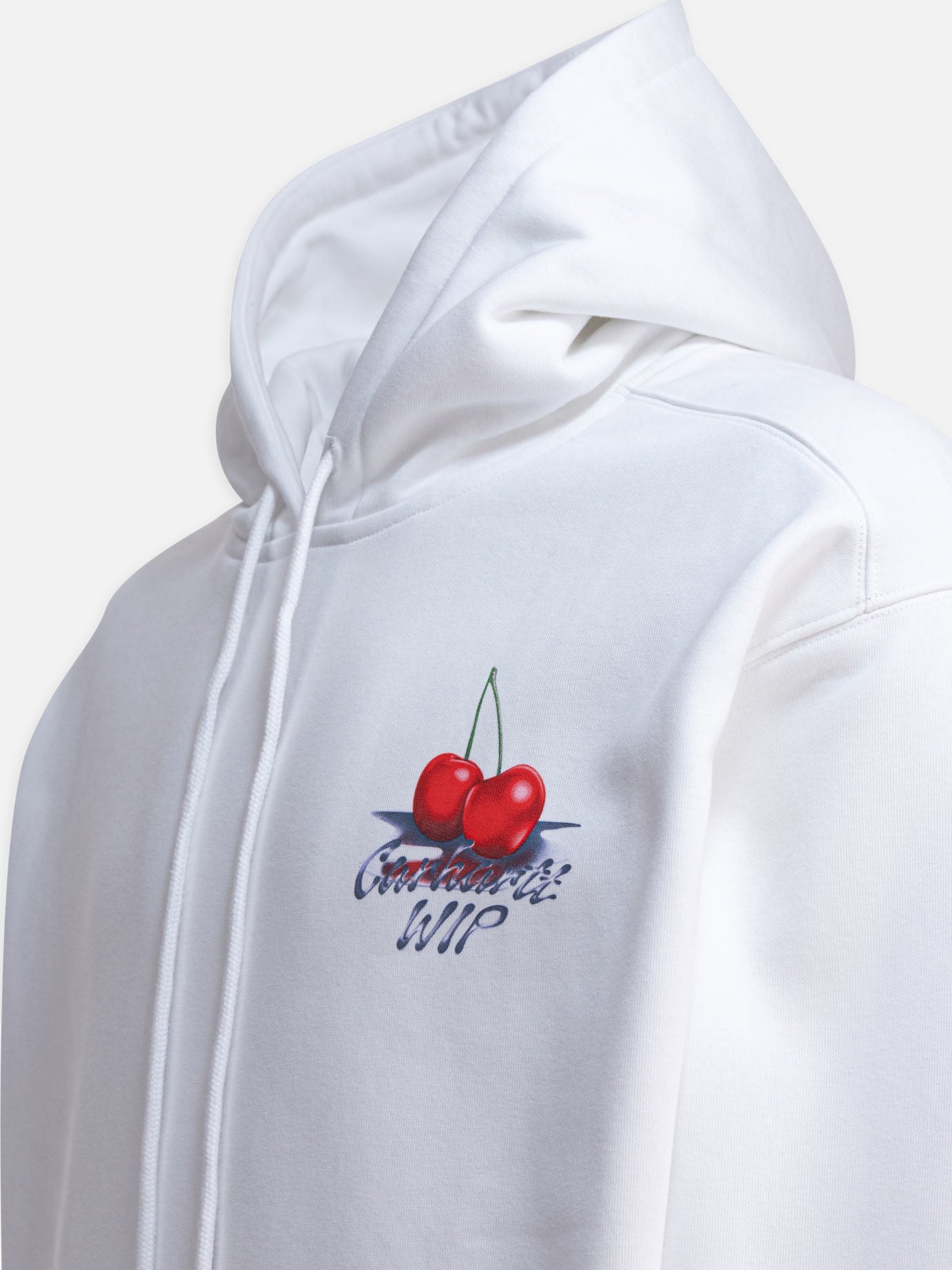 Felpe con cappuccio Logo  Bianco - Carhartt WIP Uomo | PDP | VIETTI Online Store | Zoom-Modal_4
