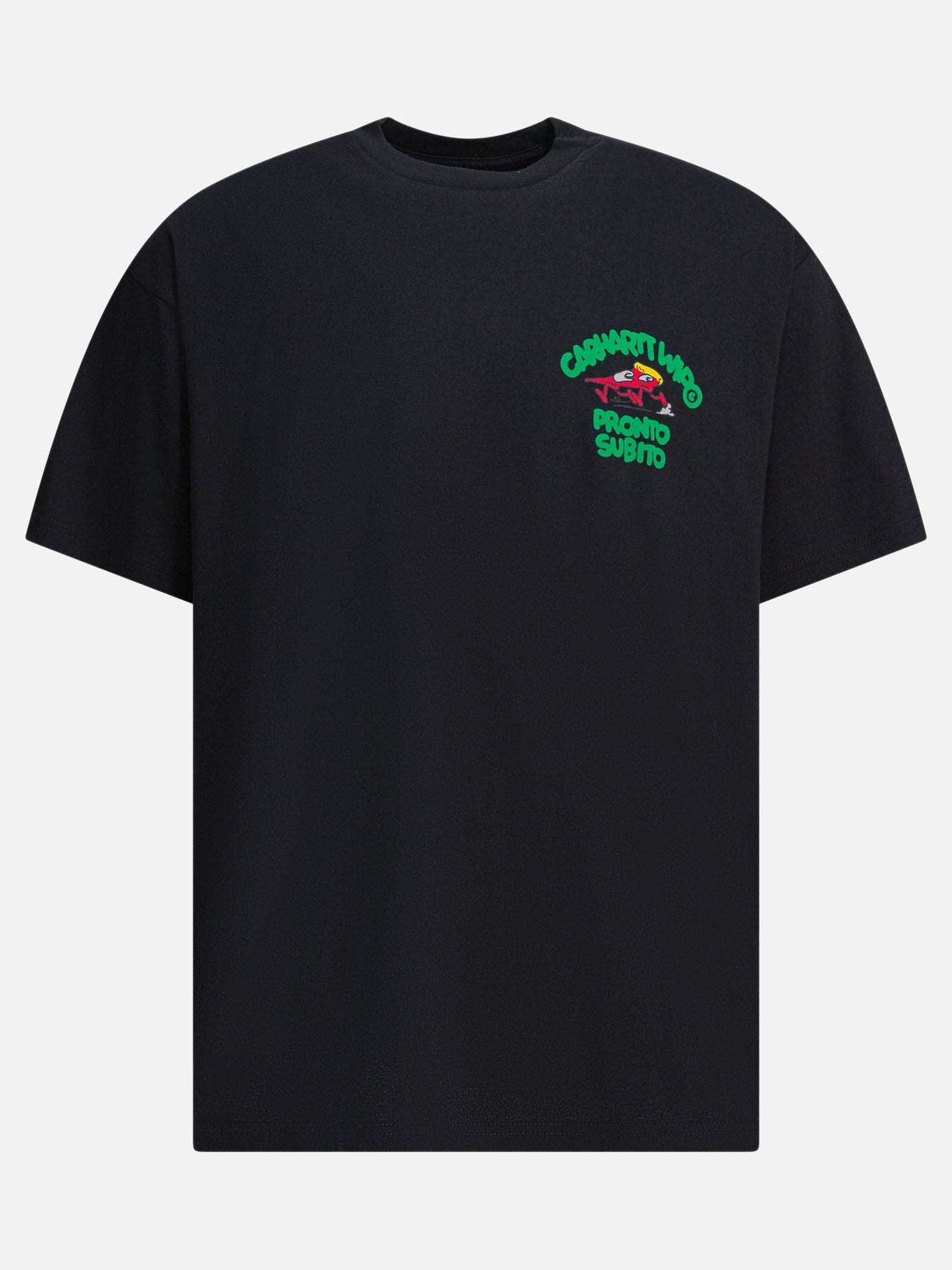 T-shirt girocollo Print  Nero - Carhartt WIP Uomo | PDP | VIETTI Online Store | thumbnail