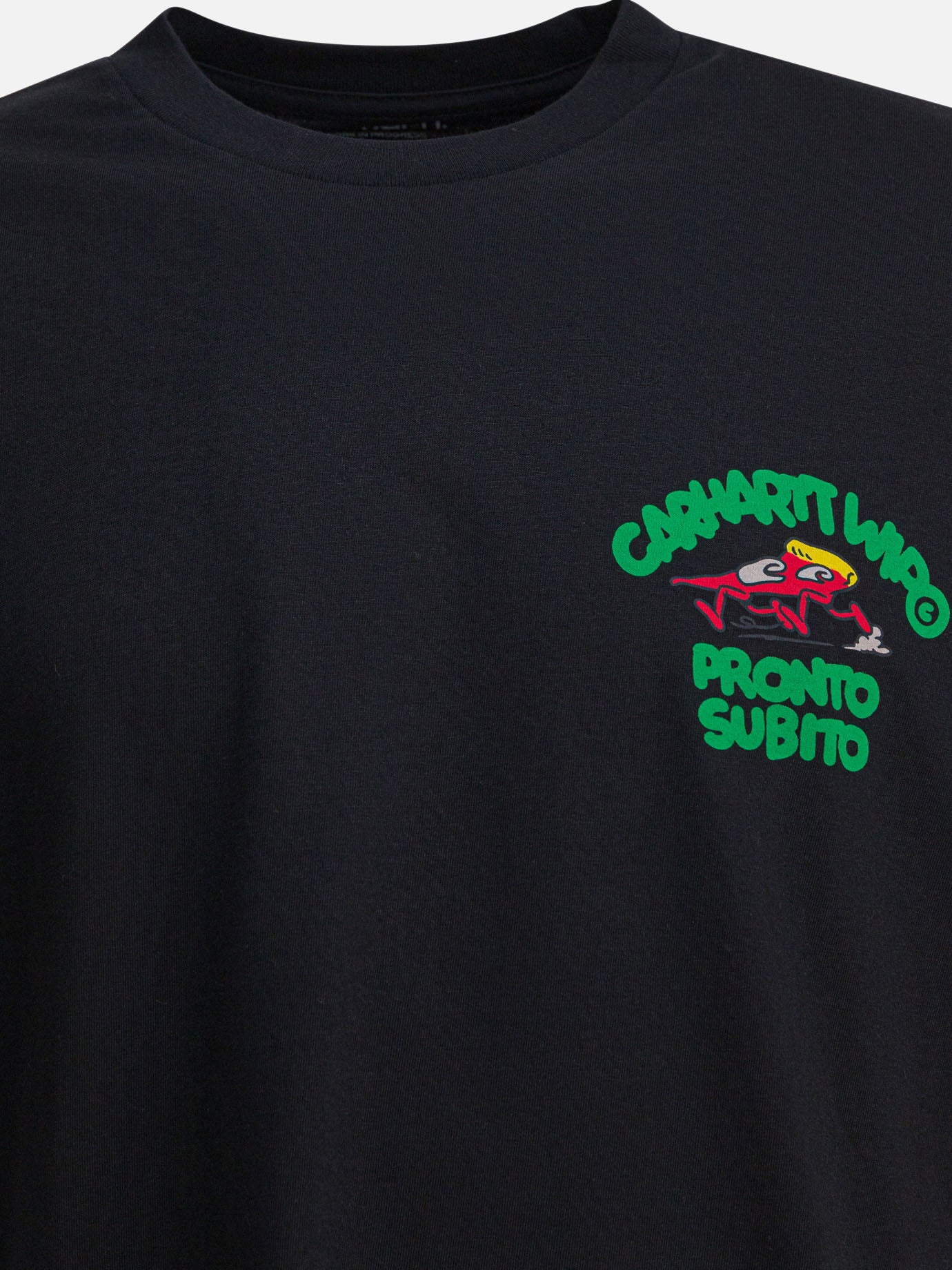 T-shirt girocollo Print  Nero - Carhartt WIP Uomo | PDP | VIETTI Online Store | thumbnail_3