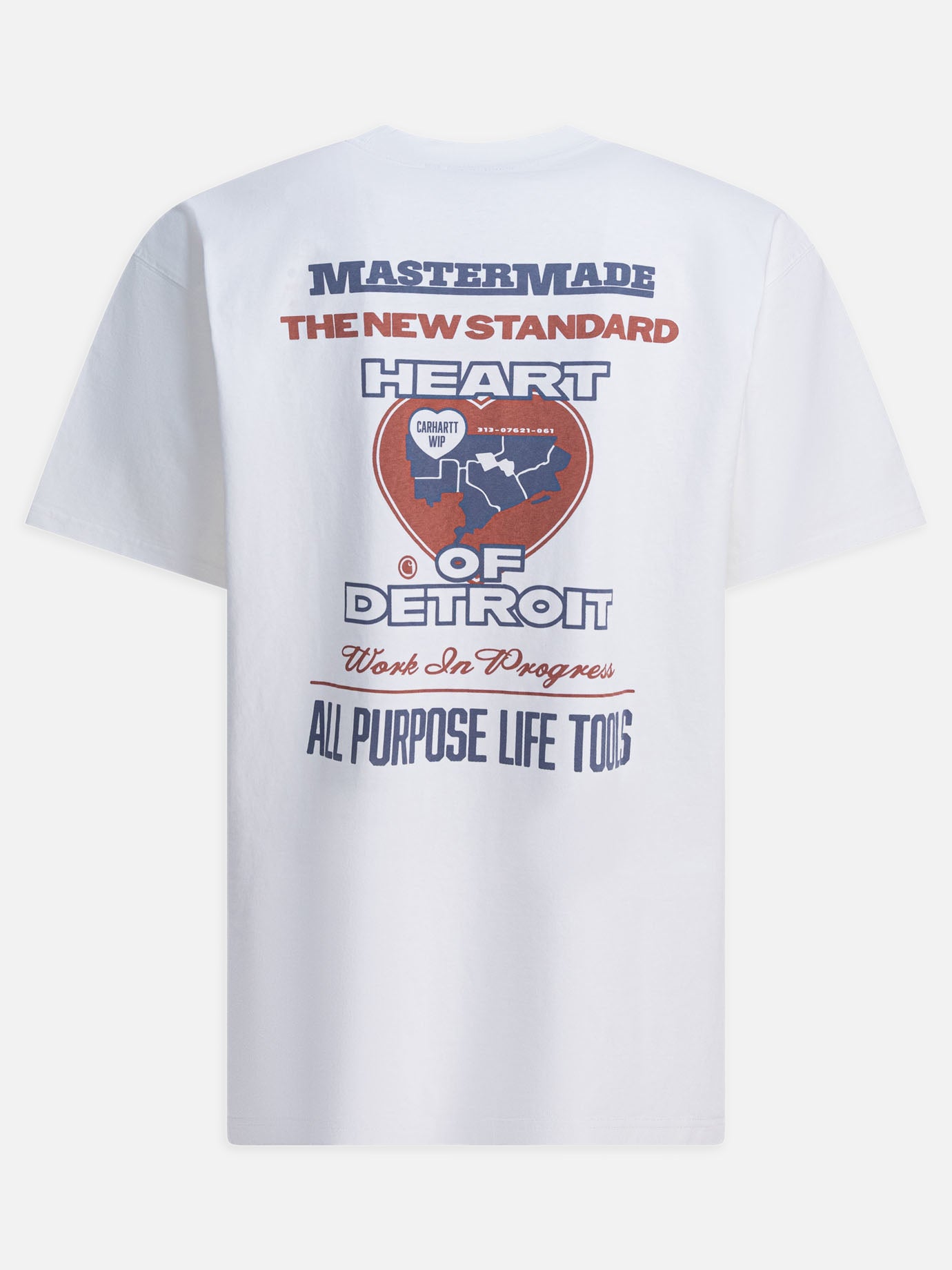 Crewneck t-shirts Print  White - Carhartt WIP Men | PDP | VIETTI Online Store | thumbnail_2