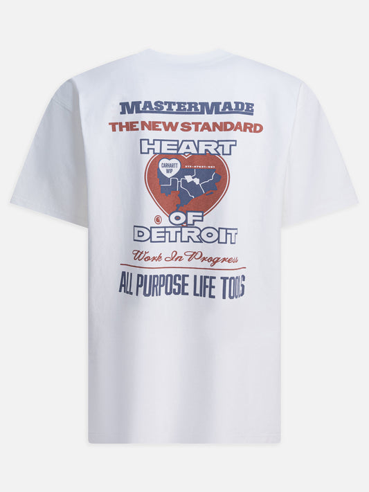 Crewneck t-shirts Print  White - Carhartt WIP Men | PLP | VIETTI Online Store | 2
