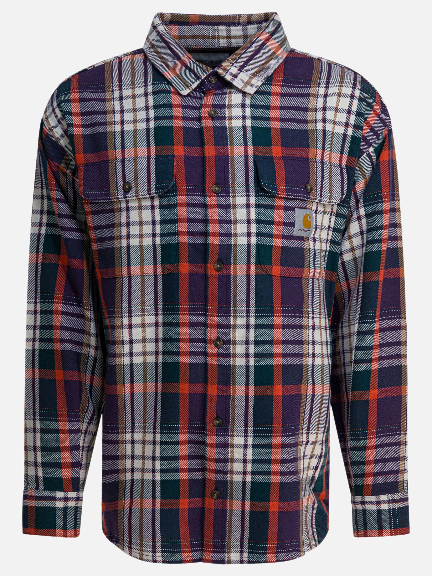 Camicie casual Check  Viola - Carhartt WIP Uomo | PDP | VIETTI Online Store | Zoom-Modal
