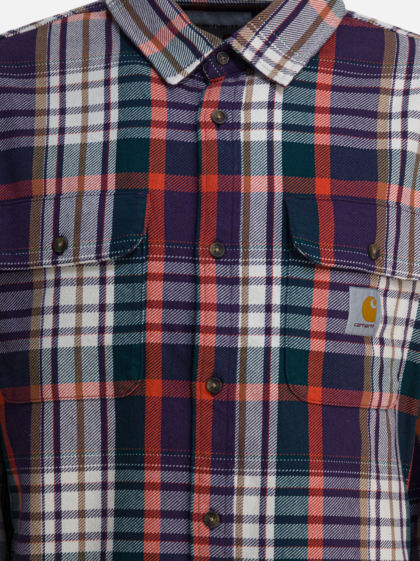Camicie casual Check  Viola - Carhartt WIP Uomo | PDP | VIETTI Online Store | thumbnail_3