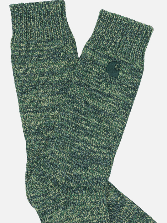 Calze classiche Logo  Verde - Carhartt WIP Uomo | PLP | VIETTI Online Store | 2
