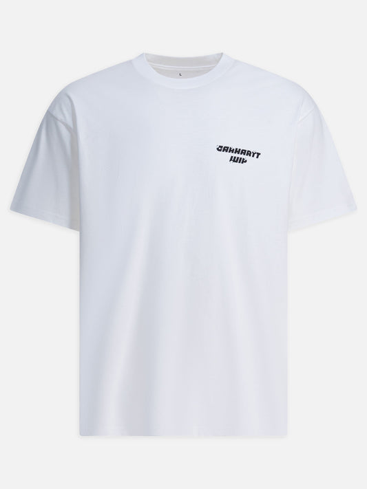 Crewneck t-shirts Logo  White - Carhartt WIP Men | PLP | VIETTI Online Store 
