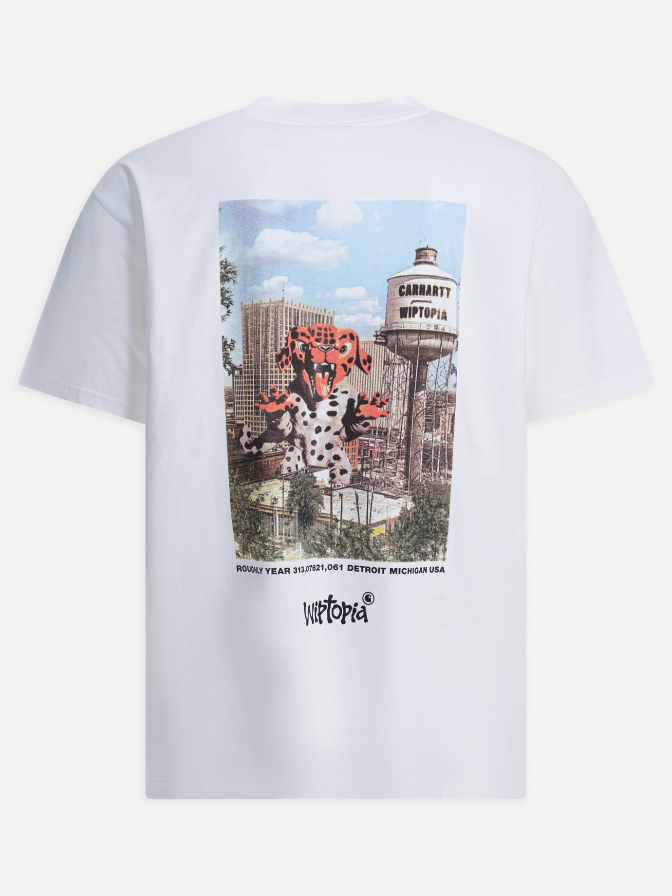 Crewneck t-shirts Logo  White - Carhartt WIP Men | PDP | VIETTI Online Store | Zoom-Modal_2
