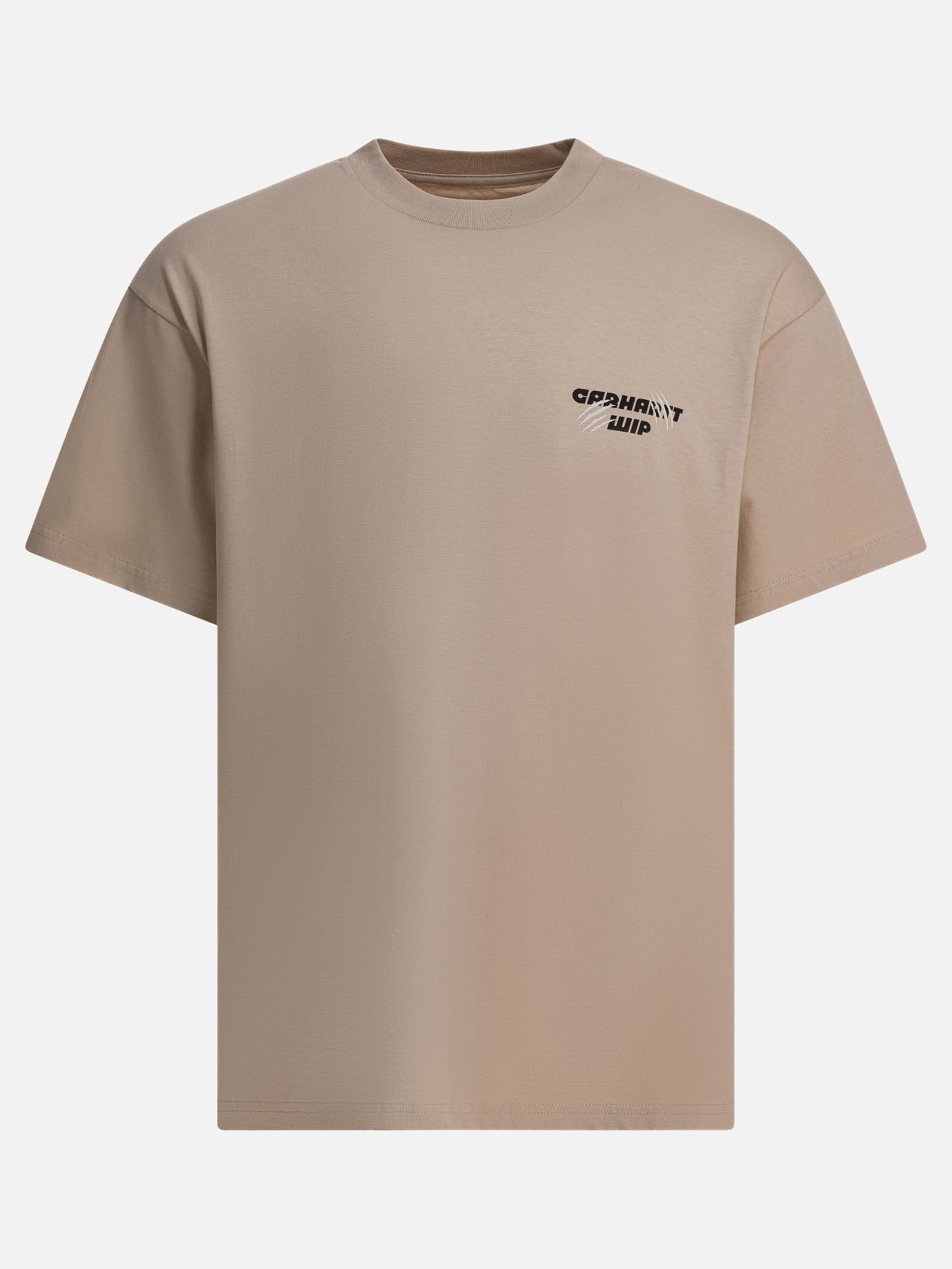 Crewneck t-shirts Logo  Beige - Carhartt WIP Men | PDP | VIETTI Online Store | thumbnail