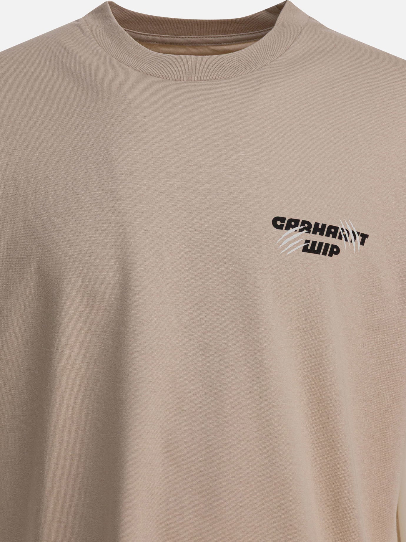 Crewneck t-shirts Logo  Beige - Carhartt WIP Men | PDP | VIETTI Online Store | thumbnail_3