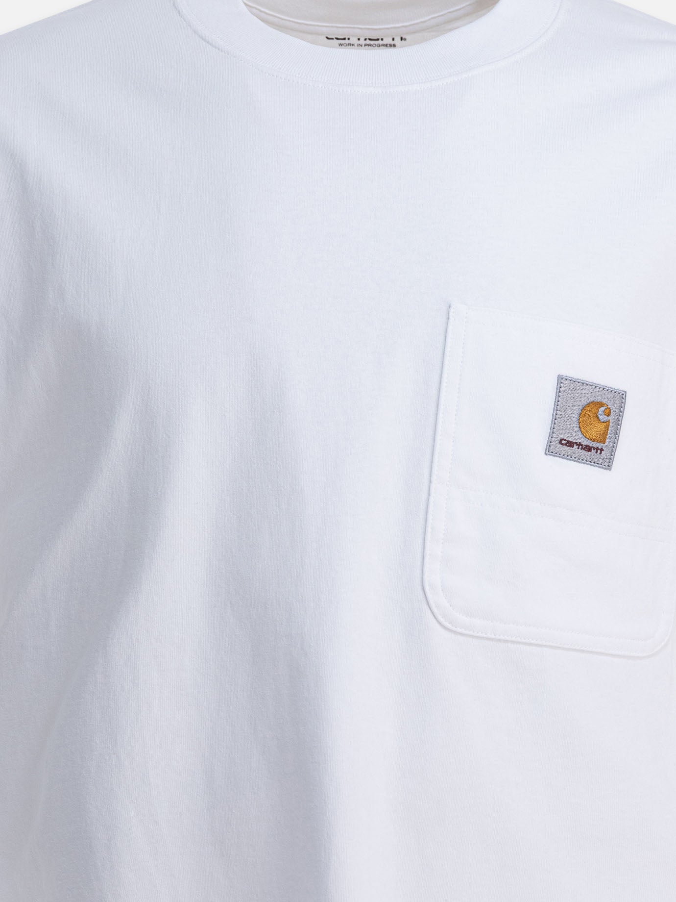 Crewneck t-shirts Logo  White - Carhartt WIP Men | PDP | VIETTI Online Store | Zoom-Modal_3
