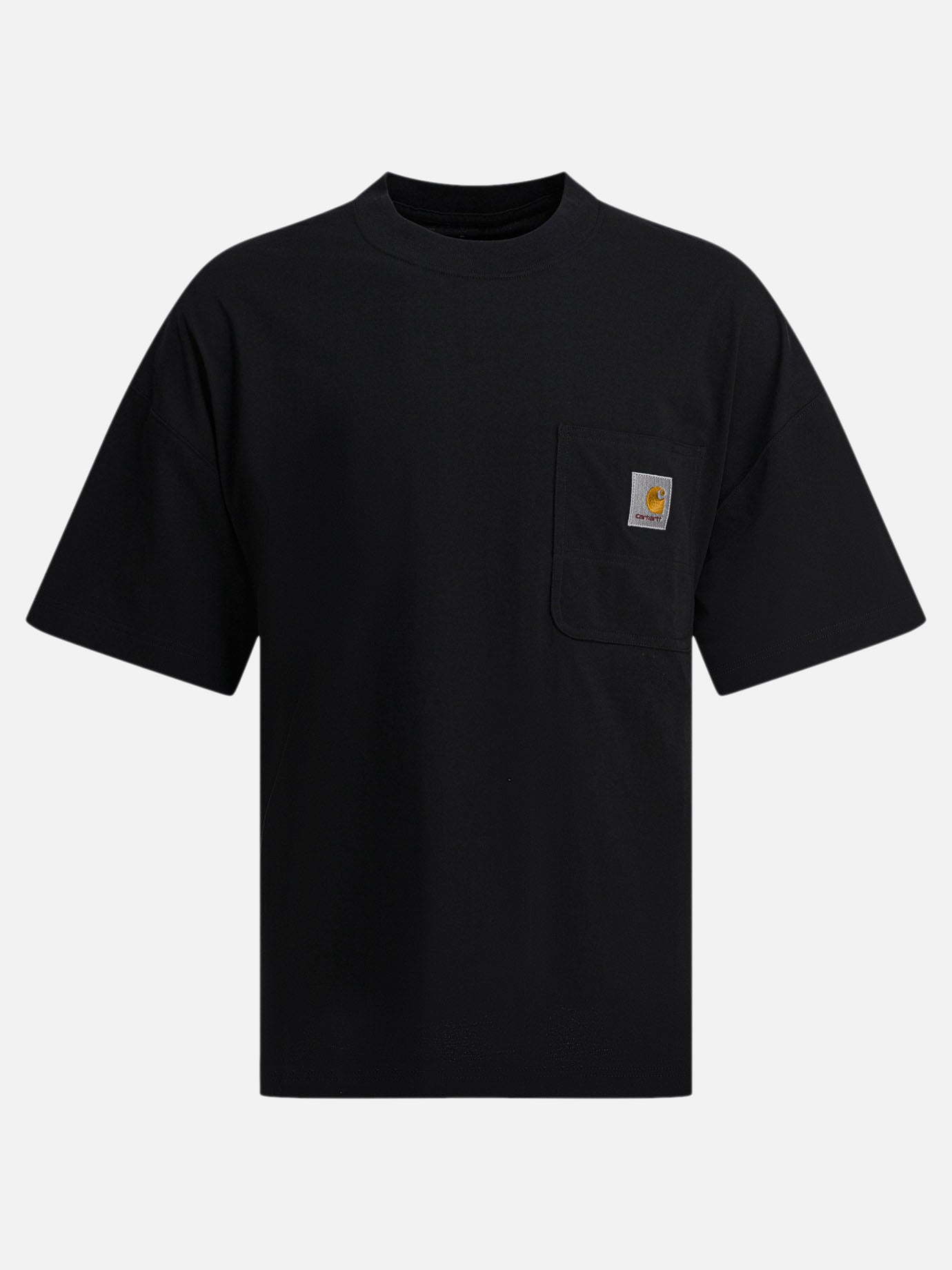 T-shirt girocollo Logo  Nero - Carhartt WIP Uomo | PDP | VIETTI Online Store | thumbnail