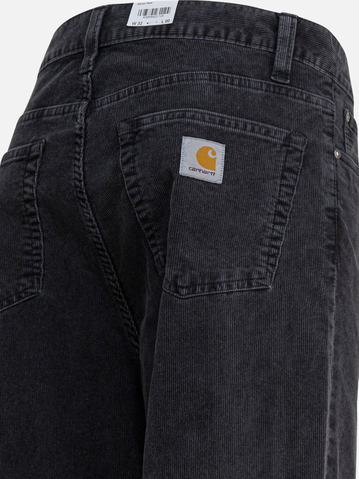 Leisure trousers Logo  Black - Carhartt WIP Men | PDP | VIETTI Online Store | thumbnail_4